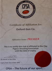 CPSA Certificate