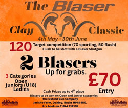 The Blaser Clay Classic poster